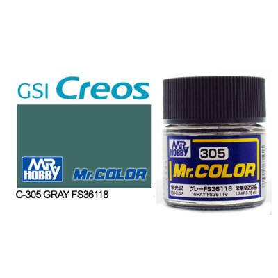[GUNZE] Mr. Color C305 Gray FS36118 10ml