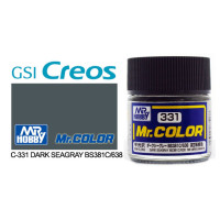 [GUNZE] Mr. Color C331 Dark Seagray BS381C/638 10ml