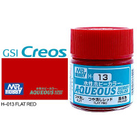 [GUNZE] Aqueous Hobby Color H013 Flat Red 10ml