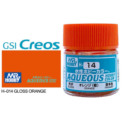 [GUNZE] Aqueous Hobby Color H014 Orange 10ml