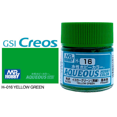 [GUNZE] Aqueous Hobby Color H016 Yellow Green 10ml