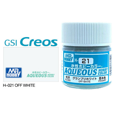 [GUNZE] Aqueous Hobby Color H021 OFF White GP 10ml