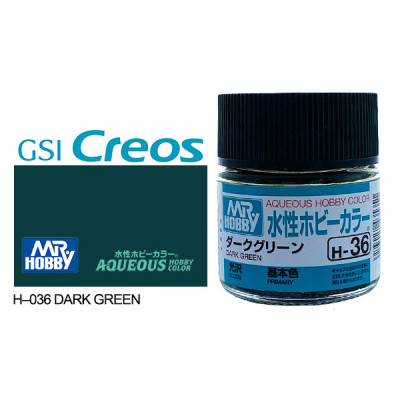 [GUNZE] Aqueous Hobby Color H036 Dark Green 10ml