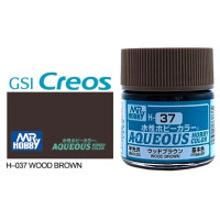 [GUNZE] Aqueous Hobby Color H037 Wood Brown 10ml