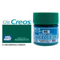 [GUNZE] Aqueous Hobby Color H046 Esmerald Green 10ml