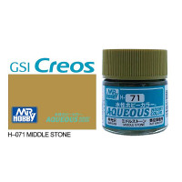 [GUNZE] Aqueous Hobby Color H071 Middle Stone 10ml