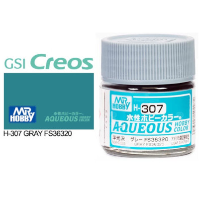 [GUNZE] Aqueous Hobby Color H307 Gray FS 36320 10ml