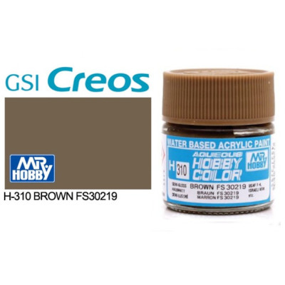 [GUNZE] Aqueous Hobby Color H310 Brown FS 30219 10ml