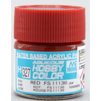 [GUNZE] Aqueous Hobby Color H327 Red FS 11136 10ml