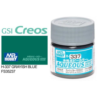 [GUNZE] Aqueous Hobby Color H337 Grayish Blue FS 35237 10ml