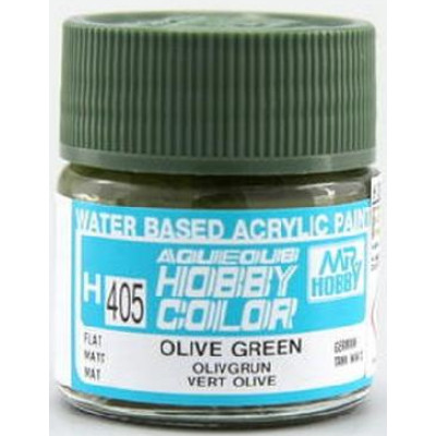 [GUNZE] Aqueous Hobby Color H405 Olive Green 10ml