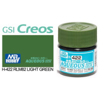 [GUNZE] Aqueous Hobby Color H422 RLM 82 Light Green 10ml