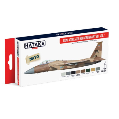 [HATAKA] AS29 USAF Aggressor Squadron paint set vol. 1