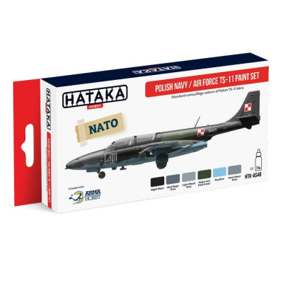 [HATAKA] AS46 Polish Navy / Air Force TS-11 paint set