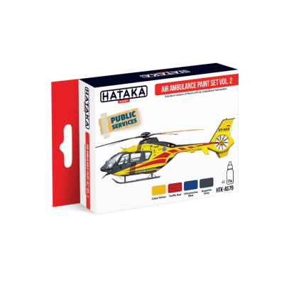 [HATAKA] AS79 Air Ambulance (HEMS) paint set vol. 2