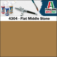[ITALERI] 4304 Flat Middle Stone 20ml