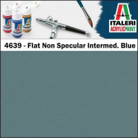 [ITALERI] 4639 Flat Non Specular Interm. Blue 20ml