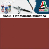 [ITALERI] 4640 Flat Marrone Mimetico 1 20ml