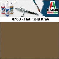 [ITALERI] 4708 Flat Field Drab 20ml