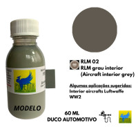 [PHOENIX SPECIAL COLORS] RLM 02 Grau Interior 60 ml