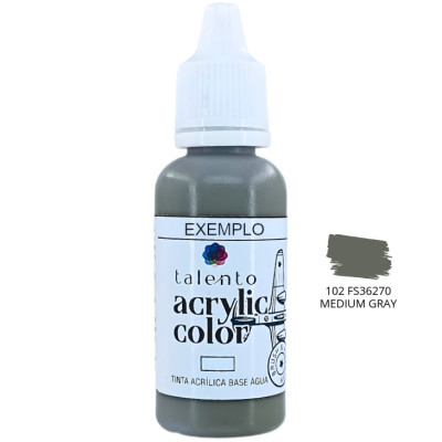 [TALENTO] 0102 FS36270 Medium Gray 20ml