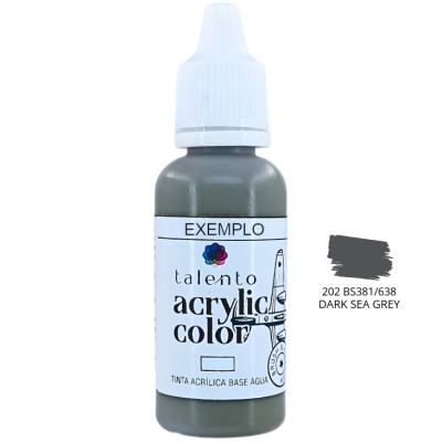 [TALENTO] 0202 BS381/638 Dark Sea Grey 20ml