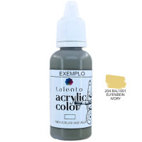 [TALENTO] 0204 RAL1001 Elfenbein Ivory 20ml
