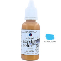 [TALENTO] 0413 Azul Claro Metálico 20ml