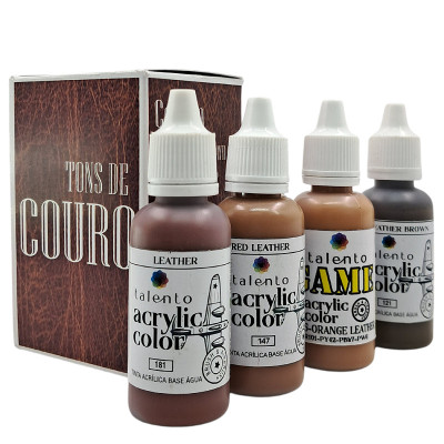 [TALENTO] Kit Tons de Couro