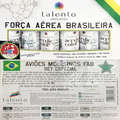 [TALENTO] Kit Força Aerea Brasileira