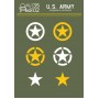 [RIO DECALQUES] Decalque 035-02 U.S. Army Escala 1/35