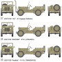 [SCALE-35] Decalque 35-01 Jeeps in service with the FEB Escala 1/35
