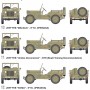 [SCALE-35] Decalque 35-01 Jeeps in service with the FEB Escala 1/35