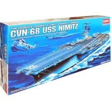 [ACADEMY] The World's Largest Atomic Aircraft Carrier CVN-68 USS Nimitz Escala 1/800