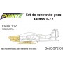 [DUARTE] Set conversão T-27 Tucano Escala 1/72 - Resina