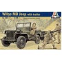 [ITALERI] Willys MB Jeep With Trailer Escala 1/35