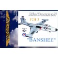 [MINI WING] McDonnell F2H-3 Banshee Escala 1/144 - Resina