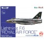 [PLATZ] Lightning F.6 "Royal Air Force" Escala 1/144