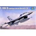 [TRUMPETER] F-16B/D Fighting Falcon Block 15/30 Escala 1/144