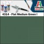 [ITALERI] 4314 Flat Medium Green (I) 20ml